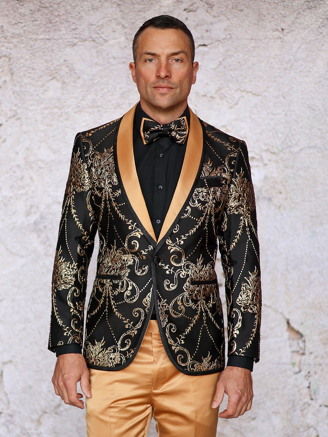 manzini-blazer-GoldenBlack