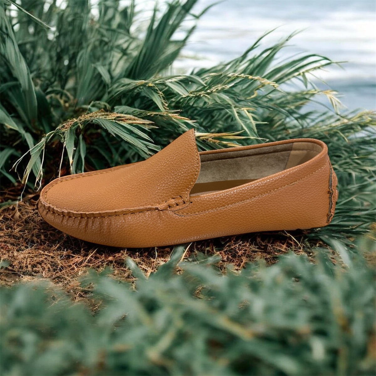 Men’s Classic Cognac Leather Loafer