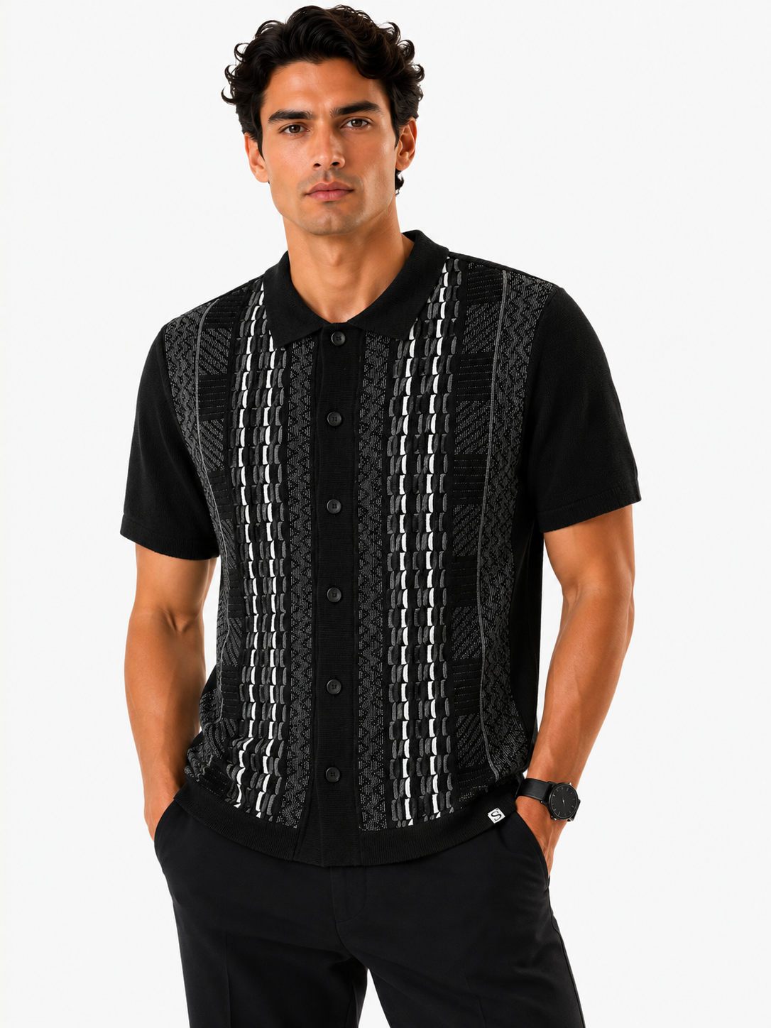 Silversilk Black 2pc Walking Leisure Matching Set - image 3