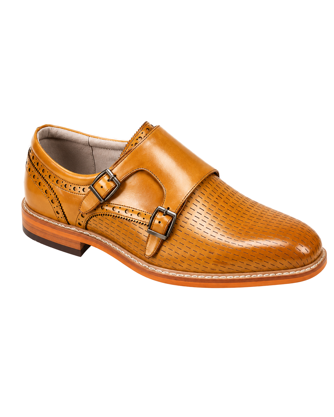 Giovanni Double Monk Straps Scoth Rocky Leather Shoes - Product image 1 - a4a37742-c18c-4094-a8ab-84af2faef1cc-bg-white.png
