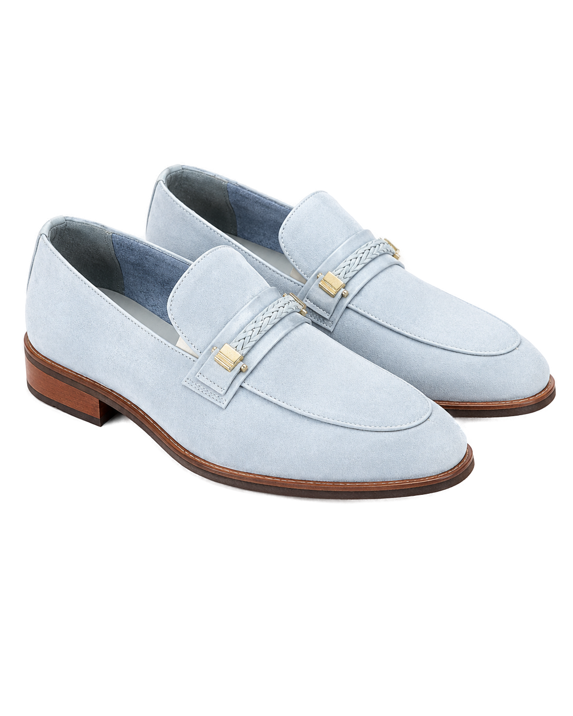 Moc Toe Woven Strap Slip-on Men's Dress Shoes Blue - Product image 2 - a81967e9-47a2-4966-b07d-3596b53750fb-bg-white.png