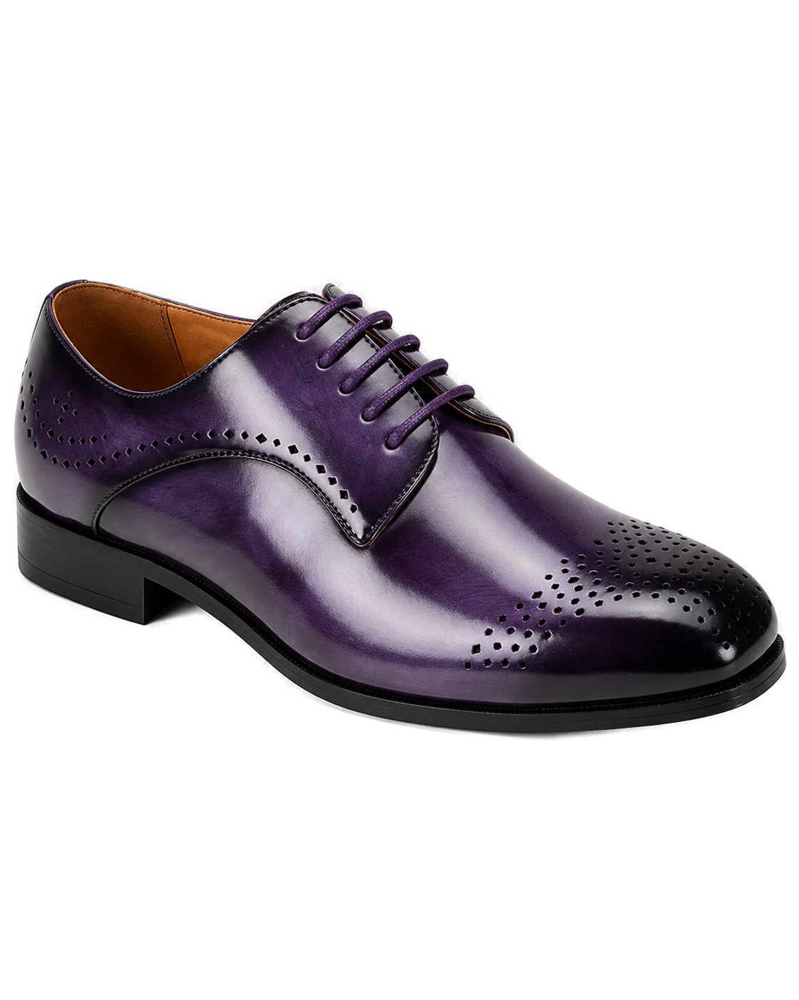 LACE-UP DRESS SHOE PURPLE - Product image 1 - abb6c1bc-1200-44c4-9f90-a5886af941df-bg-white.png