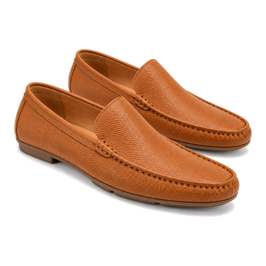 Men’s Classic Cognac Leather Loafer - loafer photo 1 - bf0deb65-26d8-4b53-a335-70e2cad5efa9.png