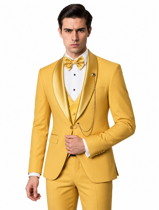 Golden Yellow Full Suit - Made in Turkey - premium Turkey suit photo 4 - c28a771e-df0f-489b-a98b-64807a0c7815.png