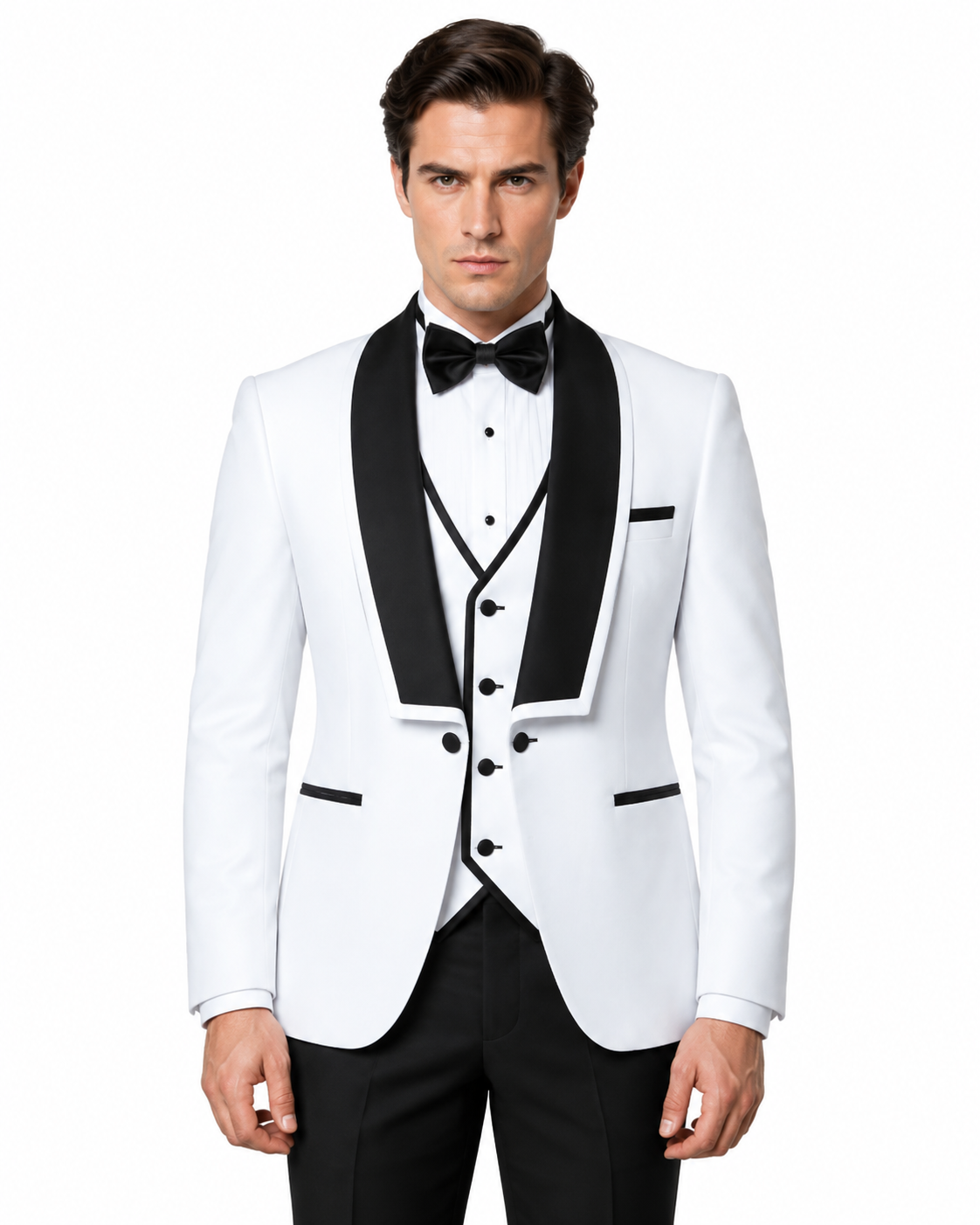 Obsidian & Ivory Full Suit - Made in Turkey - premium Turkey suit photo 1 - c4b52156-a933-4874-b0c8-803689e34ab1.png