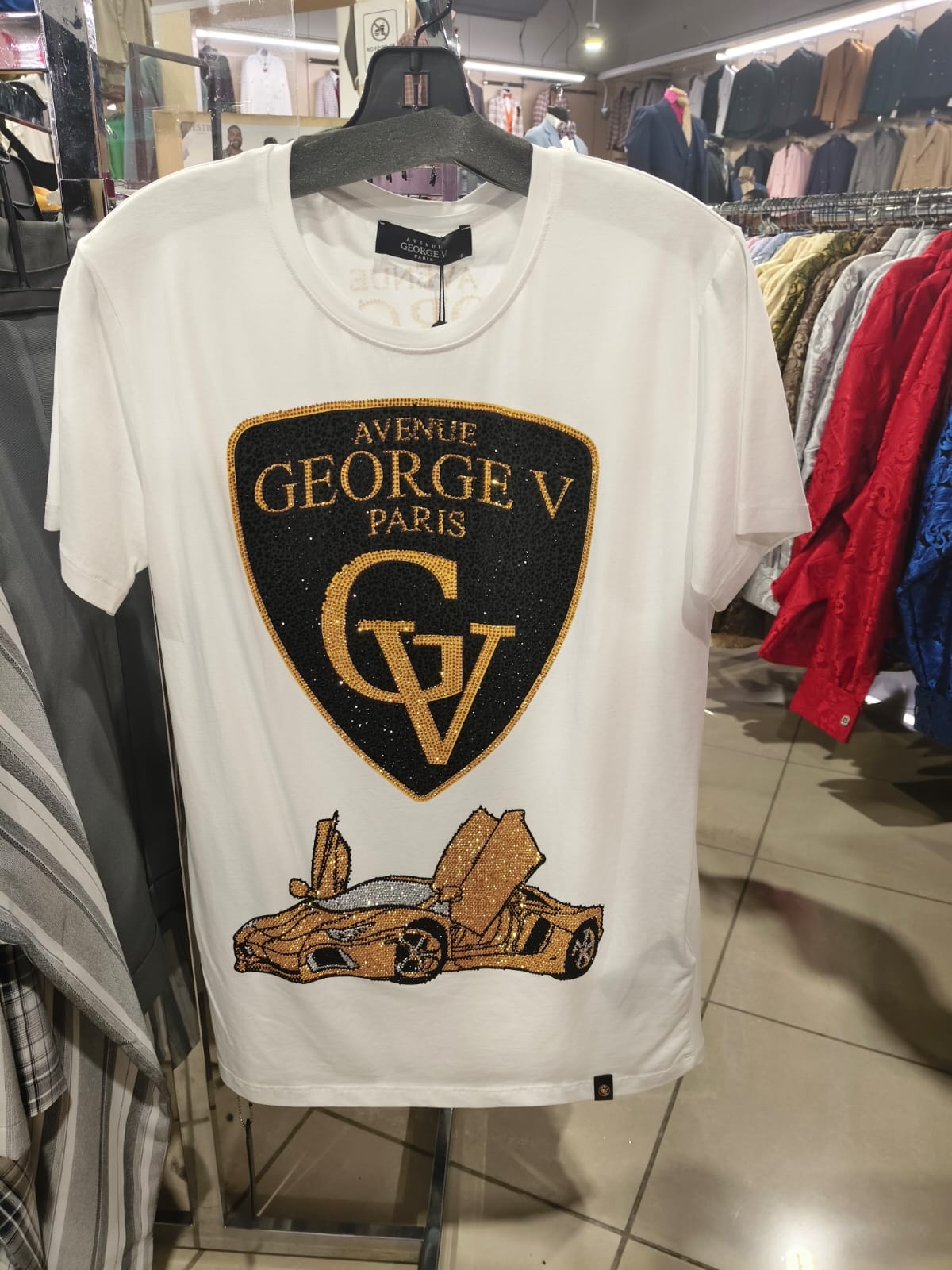 George V Crest Car Short Sleeve T-Shirt - image 1