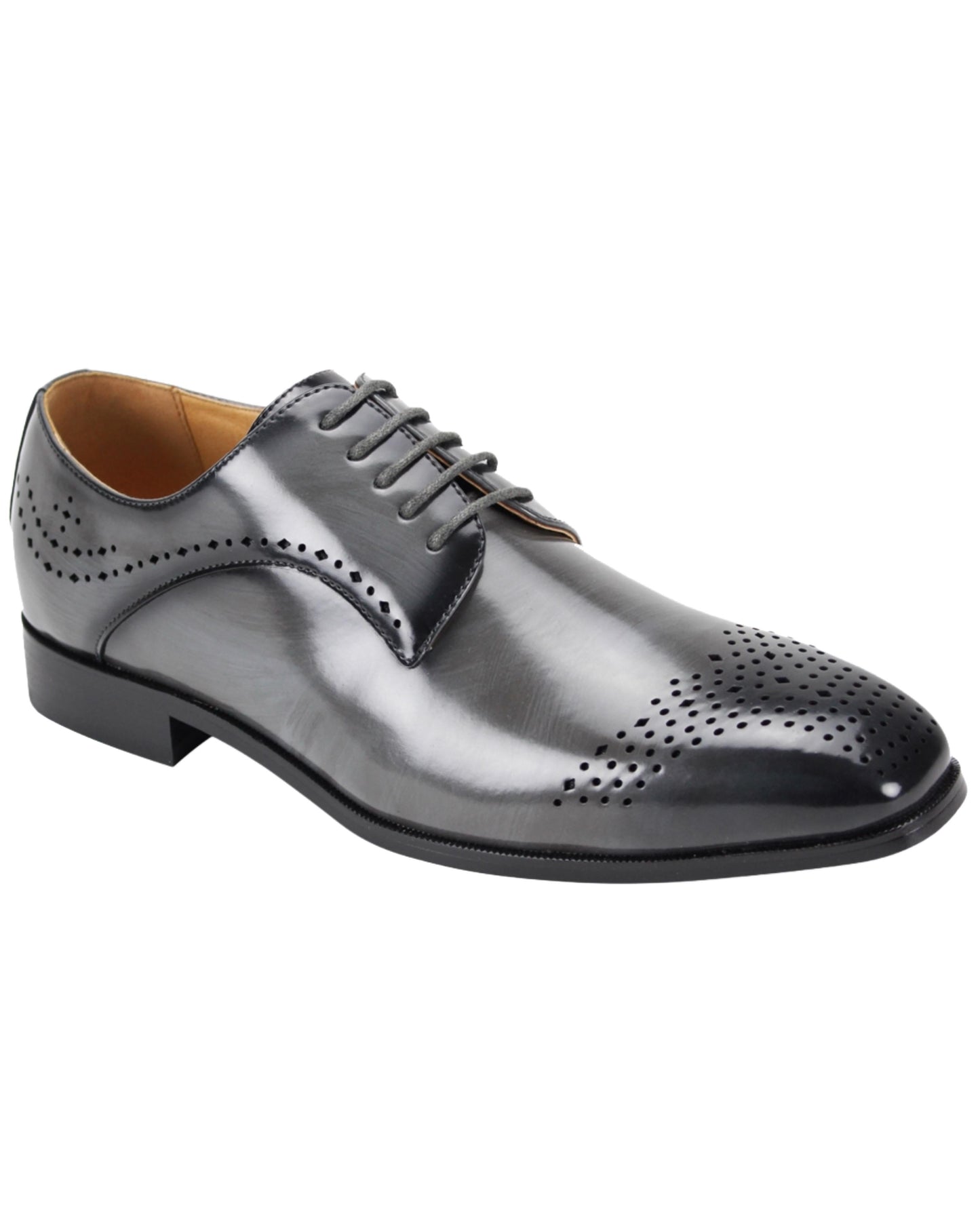 LACE-UP DRESS SHOE GREY