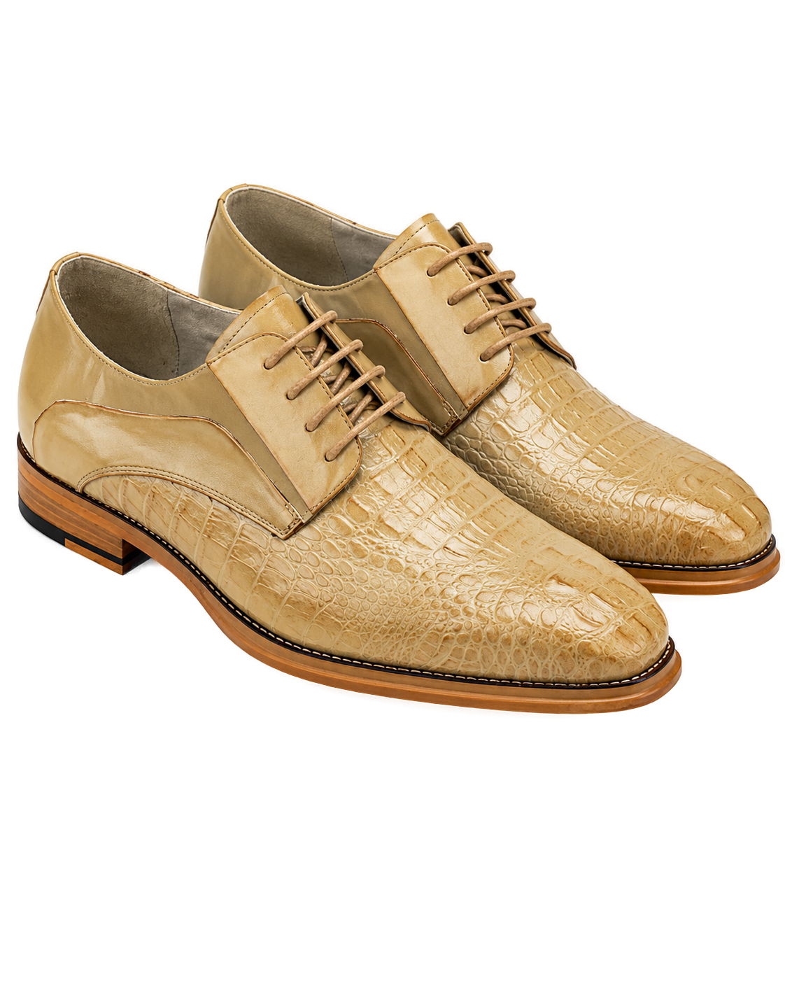 GIOVANNI Mason/Natural Leather Shoes - Product image 2 - e75212db-ab6f-4a7f-b5c3-cef527aff316-bg-white.png
