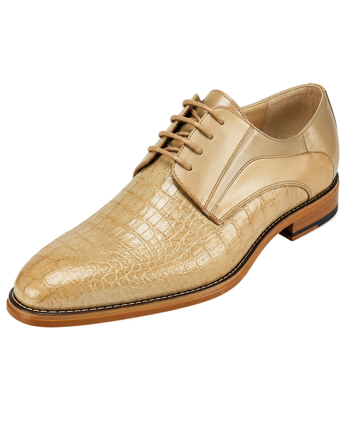 GIOVANNI Mason/Natural Leather Shoes - Product image 1 - fbb23d29-0d32-4a93-8e66-a305bff88da3-bg-white.png