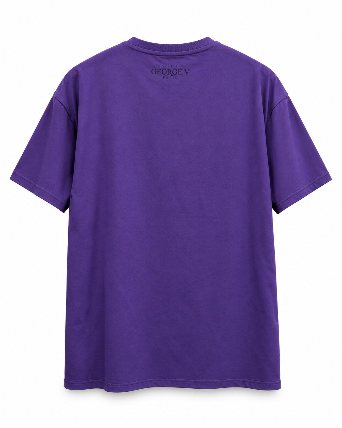 Avenue George V Paris Gotham City T-Shirt in Purple, back view
