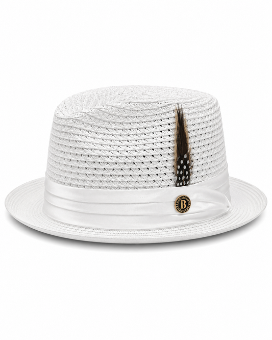 Julian Collection - White Bruno Capelo hat image 1