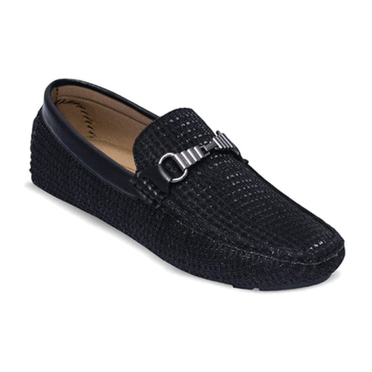 MOC-64 Premium Men's Loafers - Black