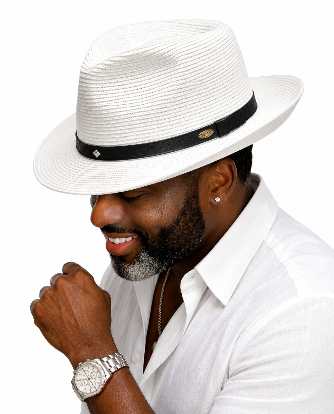 Nashville Collection - White Bruno Capelo hat image 2
