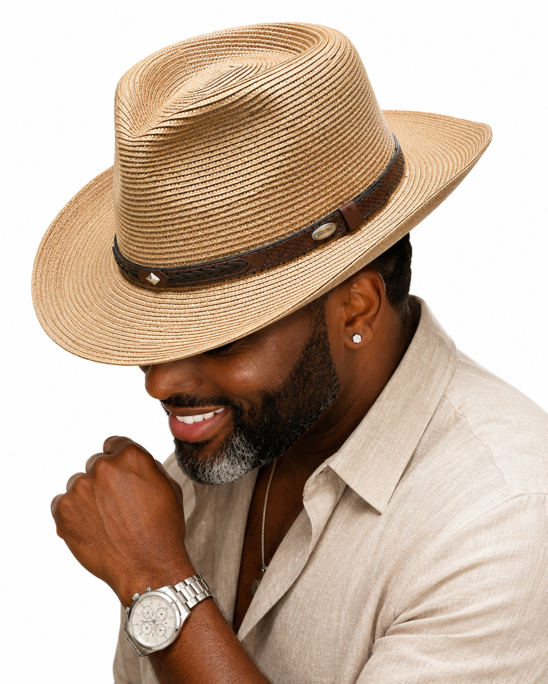Nashville Collection - Cognac Brown Bruno Capelo hat image 2