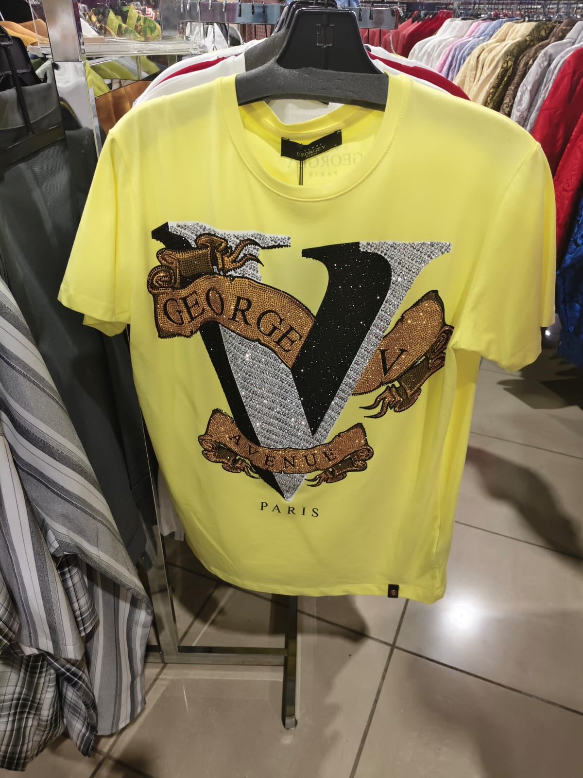 George V Ribbon V Short Sleeve T-Shirt - image 2