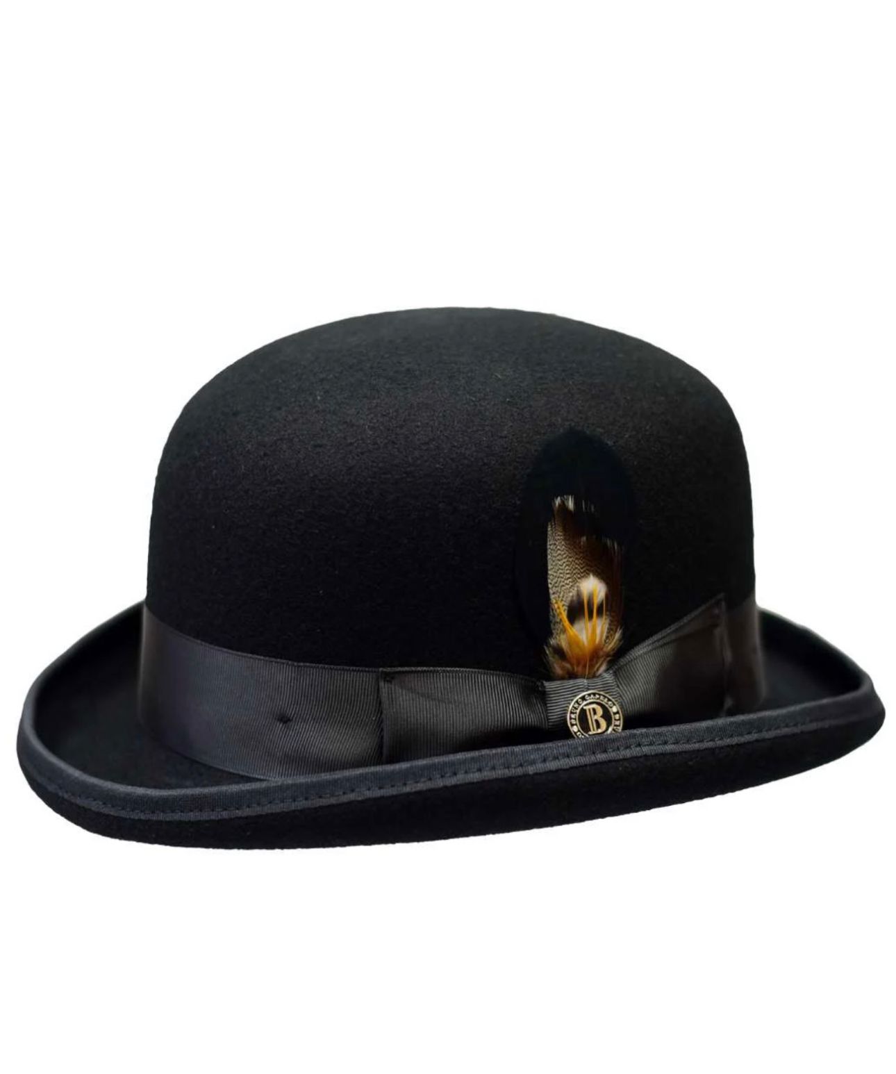 Collection Bowler  Derby Open Crown Curled Crown